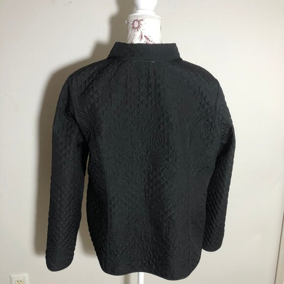 Vintage Red Quilted Jacket – Fall/Holiday Chic - Picture 8 of 8